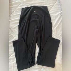 Black Lululemon leggings